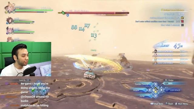 Playing Granblue Fantasy: Relink with Trash Taste смотреть онлайн