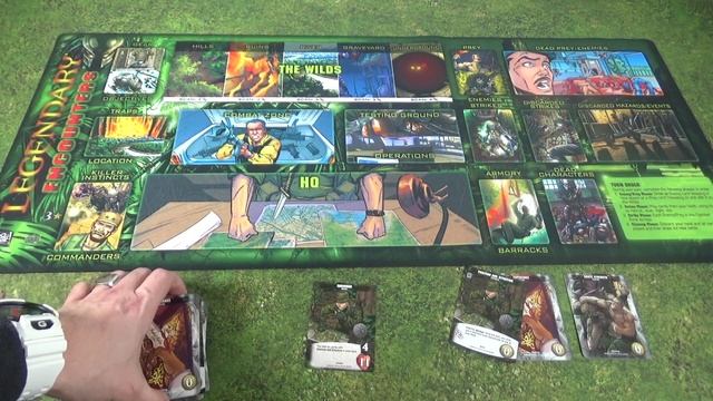 1-Настольная игра Легендарные Столкновения: Хищник (Legendary Encounters: Predator). Расклад игры смотреть онлайн