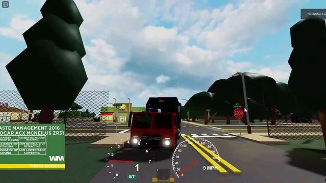 Mack LEU Heil Python Doing a Whole Street Filled With Trash Carts смотреть онлайн