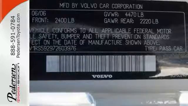 Used 2007 Volvo S60 Fort Collins Loveland, CO #734181 - SOLD смотреть онлайн