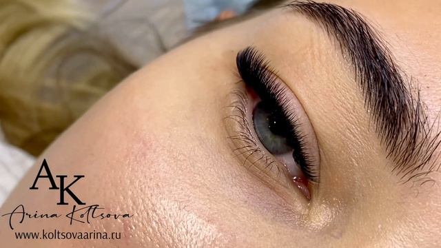 Объёмное наращивание ресниц смотреть онлайн