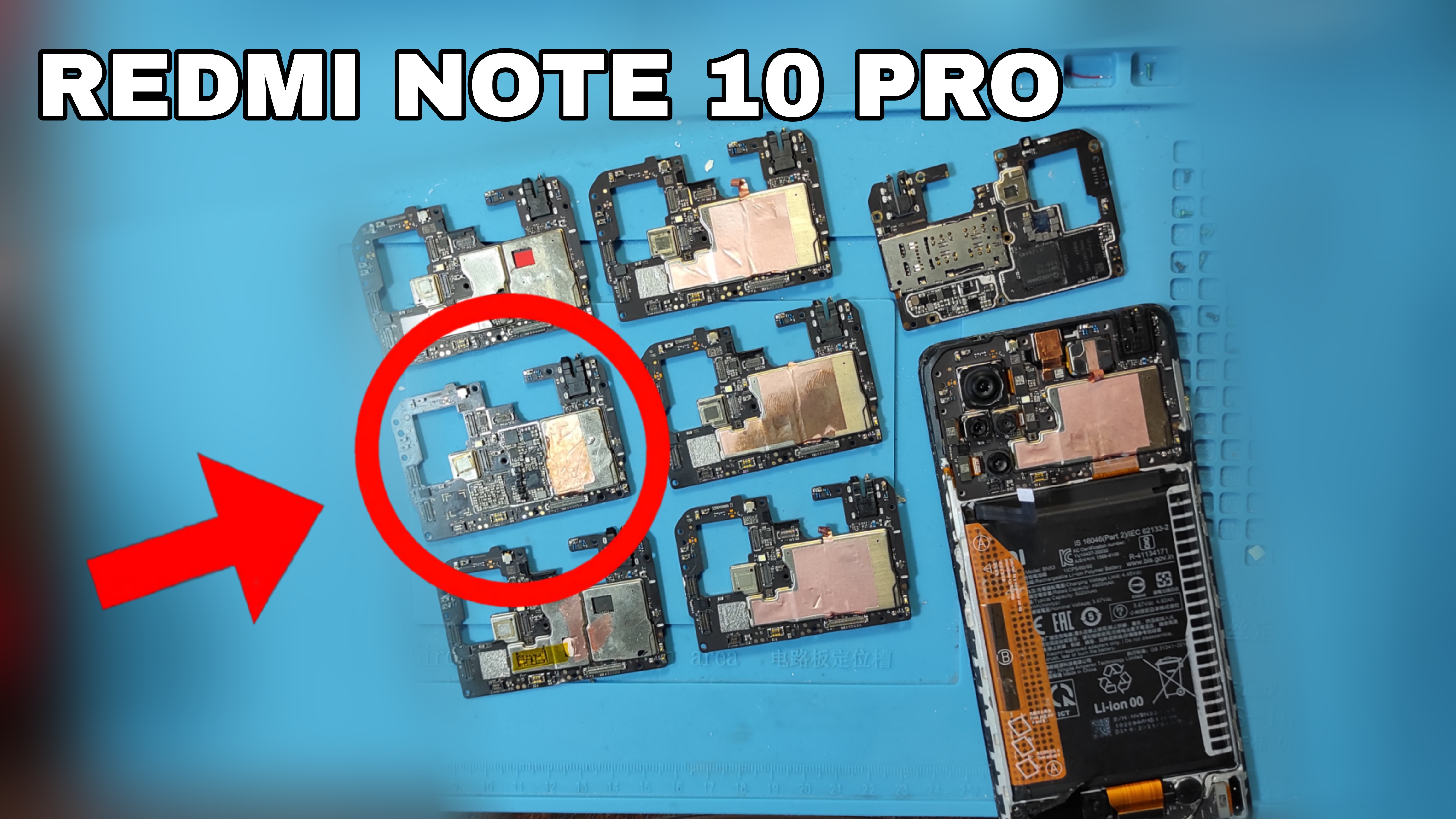 Как отремонтировать REDMI NOTE 10 PRO | Не включается смотреть онлайн