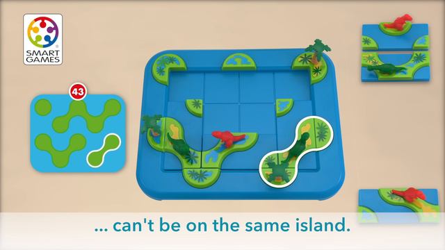 How to play Dinosaurs - Mystic Islands - SmartGames смотреть онлайн