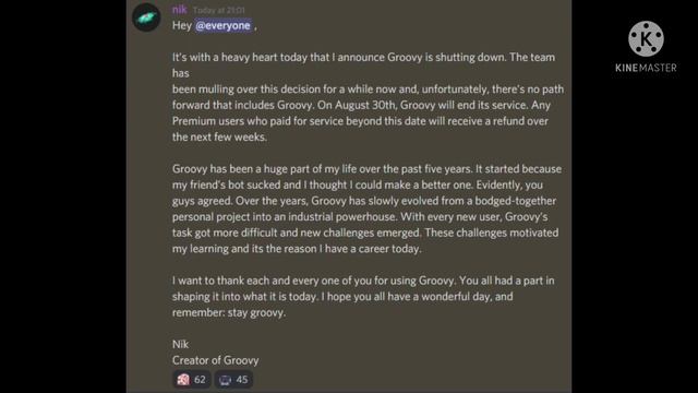 RIP Groovy (Groovy Shutdown) смотреть онлайн