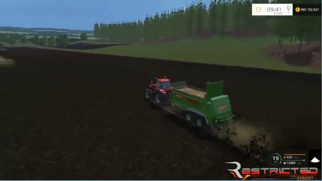 Farming simulator 2015 mods épandeurr a Compost ,Manure смотреть онлайн