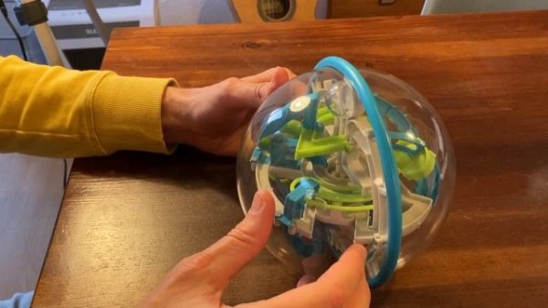 Perplexus Rebel 3D Maze 1-70 Solving without Drop like Addictaball Spin Master