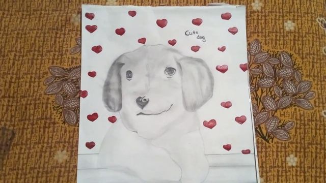 I am draw a sketch of a dog ???? смотреть онлайн
