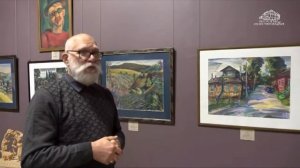 Экскурсия по персональной выставке В. Аксёнова «Душой, пастелью и резцом»