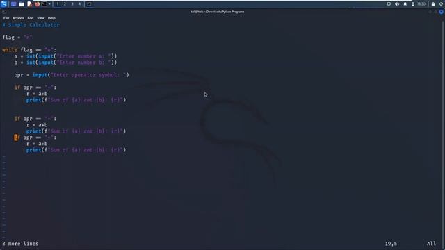 Simple Calculator | Python Programming - Leisure Codes смотреть онлайн