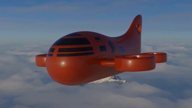 Toppat Clan airship - 3D animation смотреть онлайн