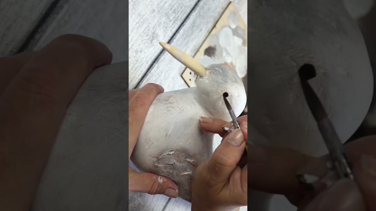 Пеноплекс и рельефная паста ТАИР! Получаем такую замечательную птичку для вашего интерьера! #декор смотреть онлайн