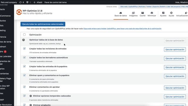Optimizar base de datos de wordpress y Imágenes смотреть онлайн