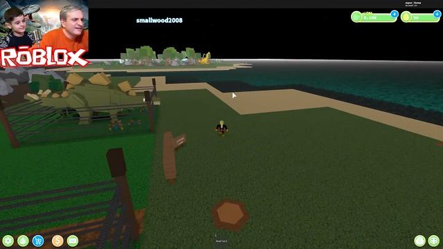 Роблокс СИМУЛЯТОР ПАРКА ДИНОЗАВРОВ. Dino Tycoon | ROBLOX по русски. смотреть онлайн