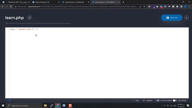 ساخت قالب برگه در وردپرس page template --- [ توی وردپرس php بنویس ! ] смотреть онлайн