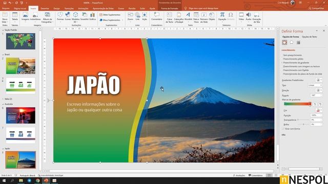Efeito PREZI no POWERPOINT - Tutorial de ZOOM com Seções de Slides смотреть онлайн
