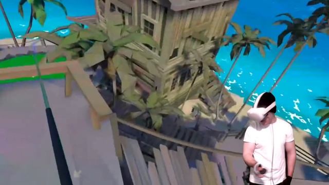 First Time Trying Virtual Reality Mini Golf (Meta Quest 2) смотреть онлайн