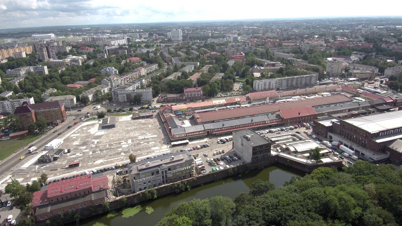 Аэросъемка бастион Кронпринц, ТРЦ Акрополь, ТРЦ Эпицентр, Центральный рынок, Верхнее озеро смотреть онлайн