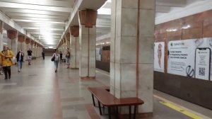 Мой отпуск в Новосибирске. День 3-й. Новосибирское метро и Красный проспект.