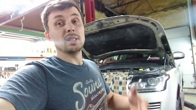 New Range Rover и МАСЛО в интеркуллере #часть2 смотреть онлайн