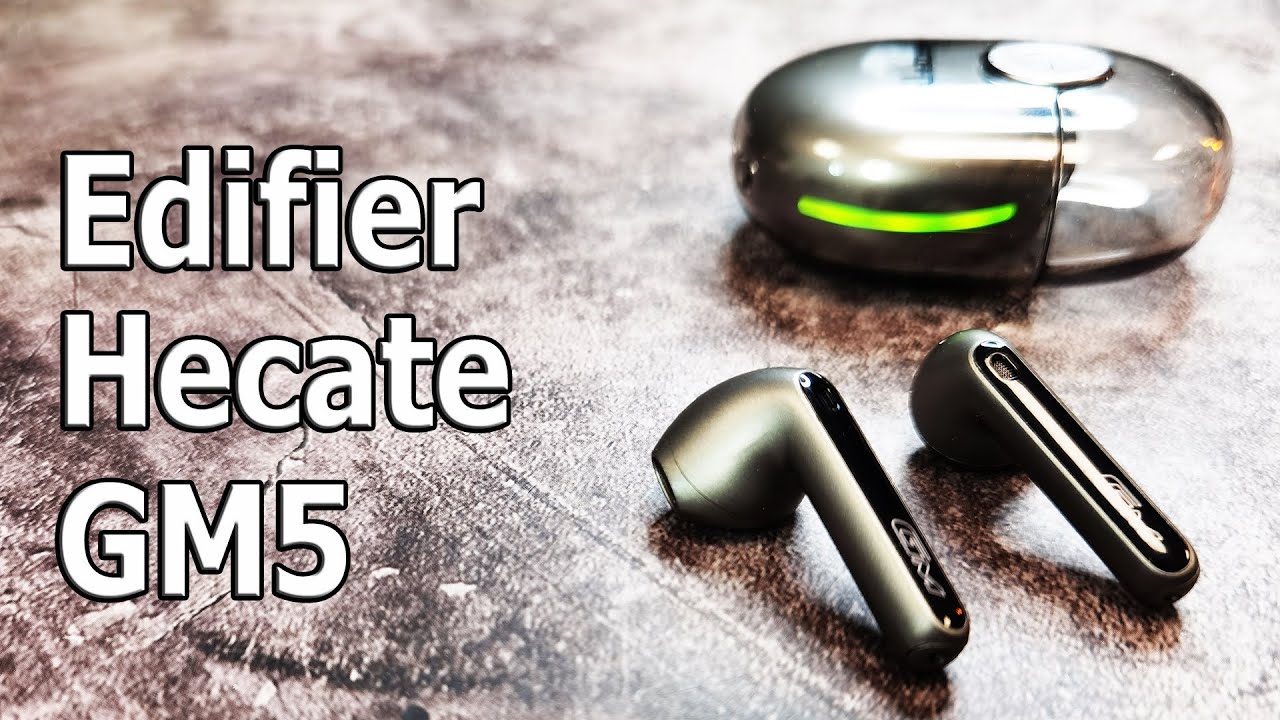 ВКЛАДЫШИ С ФУНКЦИЕЙ ПРОЗРАЧНОСТИ ? ИГРОВЫЕ БЕСПРОВОДНЫЕ НАУШНИКИ Edifier Hecate GM5 APTX Adaptive