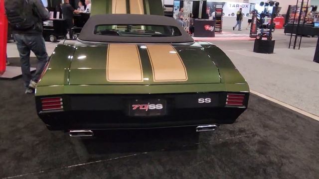 Green 2023 Chevelle SS Convertible смотреть онлайн