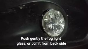 Peugeot 208 fog light bulb replace