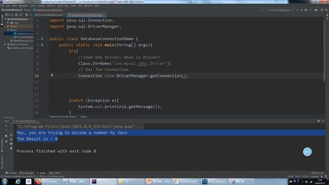 Java-MySQL DataBase Connection смотреть онлайн