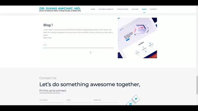 Dr. Suhas Awchat Personal Website | Home Page смотреть онлайн