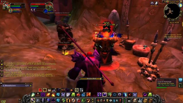 WoW Classic/Warlock quest Ulathek the Traitor for Dreadsteed mount смотреть онлайн