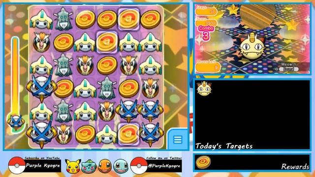 Pokemon Shuffle - NEW Weekend Meowth Strategy - Episode 157 смотреть онлайн