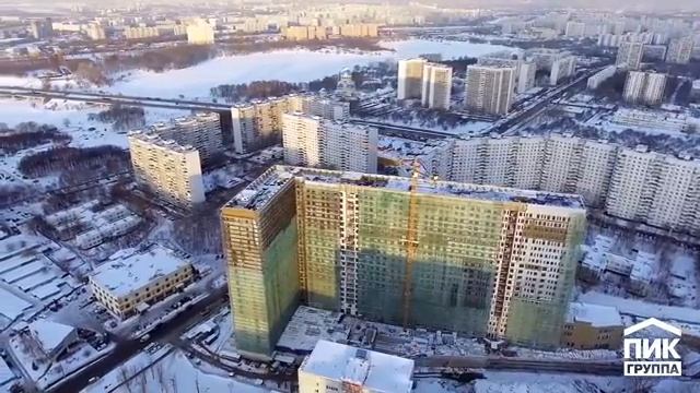 Маршала Захарова 7 | Ход строительства. Январь | ПИК смотреть онлайн