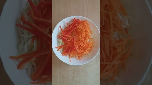 Закуска на зиму. Быстро и вкусно. Квашеная капуста