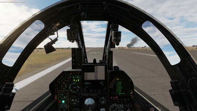 DCS Mirage F1 takeoff смотреть онлайн