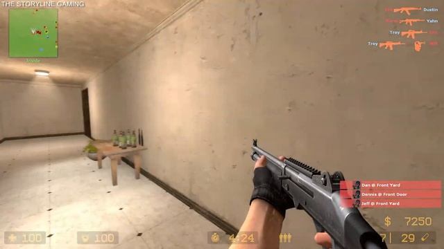 Counter Strike : Source - Estate - Gameplay "Terrorist Forces" (with bots) No Commentary смотреть онлайн