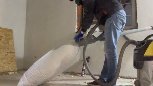 Засыпка перлита в стены (личный опыт)