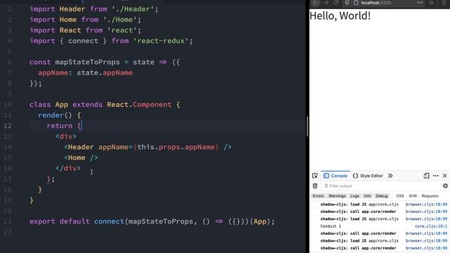 ClojureScript for React Developer - 2. REPL Integration, Components and Composition смотреть онлайн