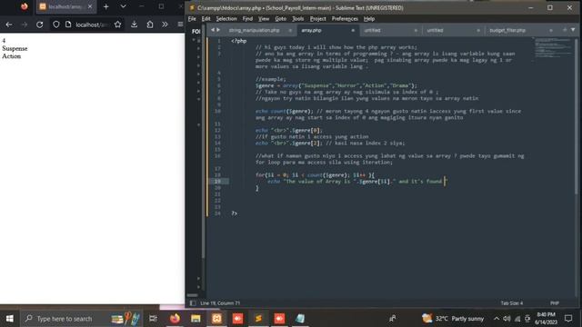 PHP Programming Tutorial - Array (BEGINNERS GUIDE) смотреть онлайн