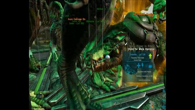 Ark solo Ascention11! Alpha Broodmother Vs Allosaurus pack! смотреть онлайн