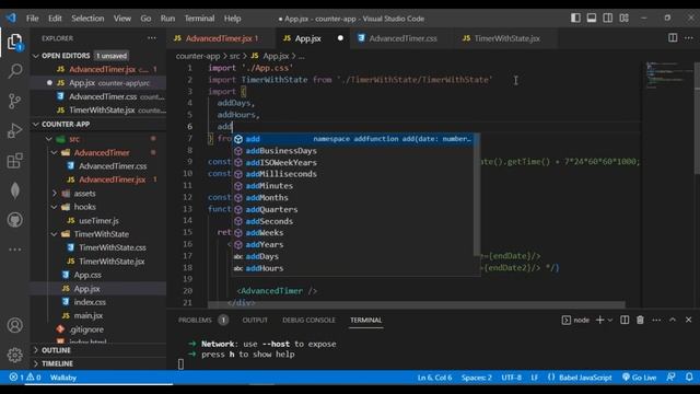 React Countdown Timer App with Vite | Beginner Friendly part 3 смотреть онлайн