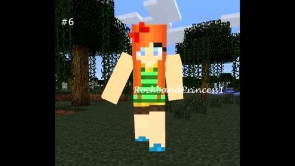 Minecraft Skins - Top 10 Cute Minecraft Girl Skins