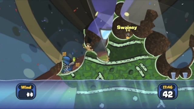 GAMEPLAY - WORMS 2 ARMAGEDDON PS3 смотреть онлайн