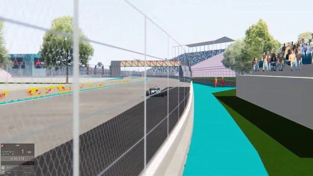 Assetto Corsa Miami v2.1 RSS Formula Hybrid 2021 Version 3 World Record 1:22.285 TV Cam смотреть онлайн