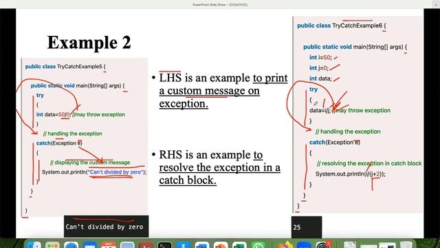 Exception Handling II смотреть онлайн