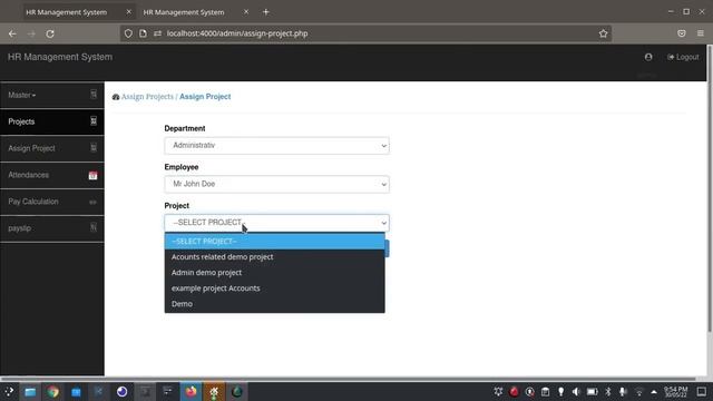 Human Resource Management System Project with Free Source Code | Mini Project | PHP Projects смотреть онлайн