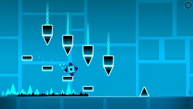 Geometry Dash прохождение на три звезды. Третий уровень - Polargeist смотреть онлайн