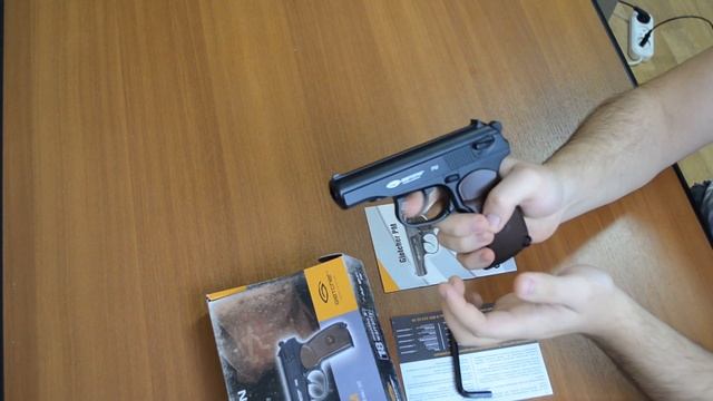 Обзор пневматического пистолета Gletcher PM (ПМ, Макарова) смотреть онлайн