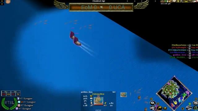 AoT S29, D1, R4 - EoM vs. UCA, Game 2 - Age of Mythology: The Titans Clan League, Season 29 смотреть онлайн