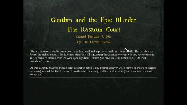 DROD - Gunthro and the Epic Blunder Part 1: Fueled by roach-jerky. смотреть онлайн