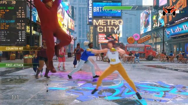 Street Fighter 6 Demo | i3 12100f + RTX 3060 12GB | Ultra | 1080p | Gameplay Benchmark смотреть онлайн