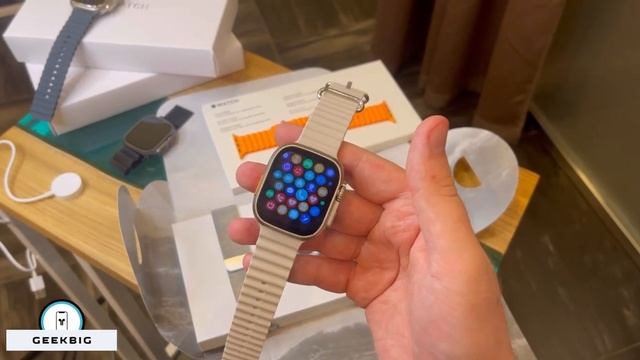 Обзор аналога Apple Watch DT 8Pro Ultra 49 мм смотреть онлайн